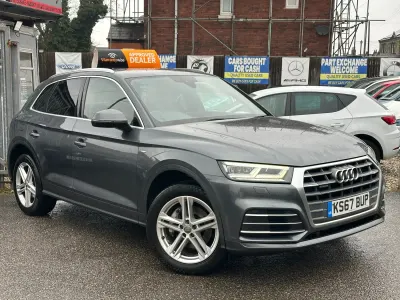 Begagnad Audi Q5 S-Line 190 HK (139 kW) 2017 Grå SUV