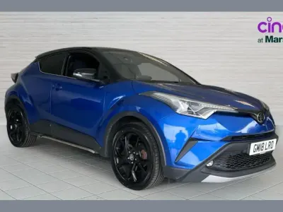 Used Toyota C-HR 116 HP (85 kW) 2018 Blue SUV