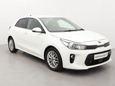 Used Kia Rio 100 HP (73 kW) 2019 White Hatchback