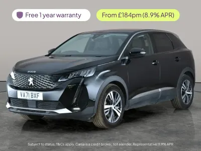 Used Peugeot 3008 Allure 300 HP (220 kW) 2022 Black SUV