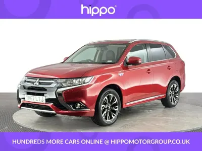 Used Mitsubishi Outlander P-HEV 203 HP (149 kW) 2018 Red Estate