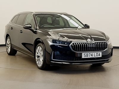 Black Used 2024 Skoda Superb SE L Estate | £26,798 (A bit pricey)