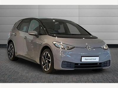 Used VW ID.3 Pure 110 kW (150 HP) 2021 Grey Hatchback