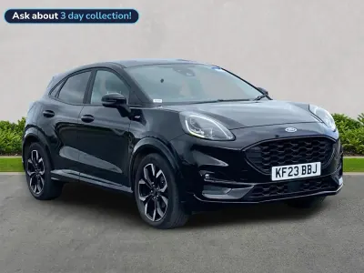 Gebraucht Ford Puma ST-Line X 125 PS (91 kW) 2023 Schwarz SUV
