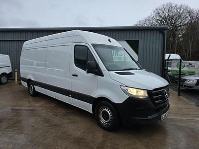 Begagnad Mercedes Sprinter 2019 Vit Van