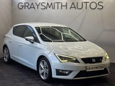 Used Seat Leon FR 184 HP (135 kW) 2013 White Hatchback