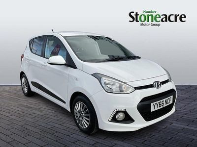 Used Hyundai i10 Edition 66 HP (48 kW) 2016 White Hatchback