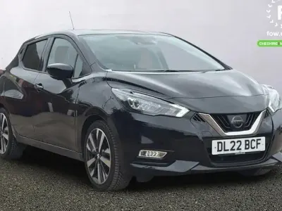 Used Nissan Micra Tekna 92 HP (67 kW) 2022 Black Hatchback