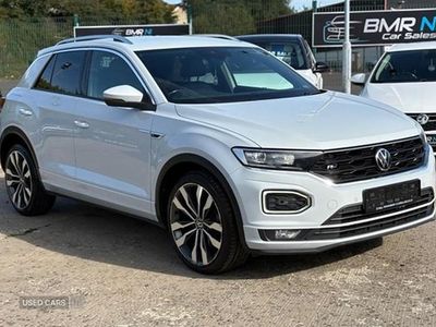 Silver Used 2021 VW T-Roc R-line SUV | £14,995 (Fair price)