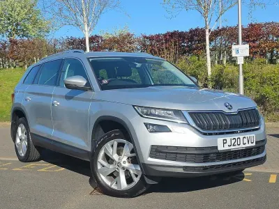 Gebraucht Skoda Kodiaq 150 PS (110 kW) 2020 Silber SUV