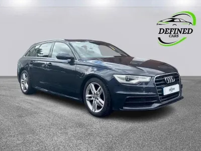 Used Audi A6 S-Line 190 HP (139 kW) 2014 Blue Estate