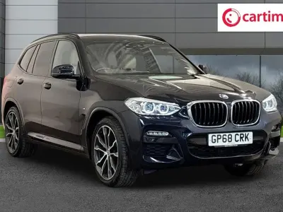 Used BMW X3 M Sport 265 HP (194 kW) 2019 Black SUV