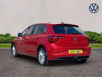 Used VW Polo Style 95 HP (69 kW) 2023 Red Hatchback