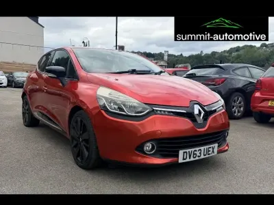 Used Renault Clio Dynamique 90 HP (66 kW) 2013 Red Hatchback