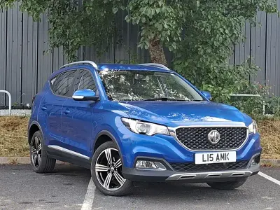 Used MG ZS Exclusive 106 HP (77 kW) 2019 Blue SUV