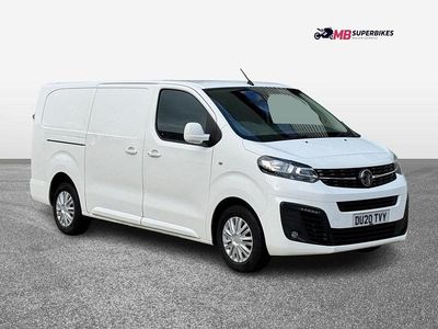 Used Vauxhall Vivaro Sportive 150 HP (110 kW) 2020 White MPV