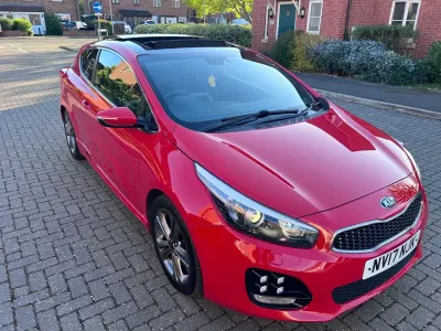 Begagnad Kia ProCeed GT-Line S 134 HK (98 kW) 2017 Röd Halvkombi