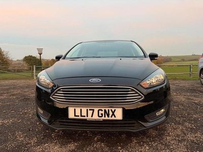 Black Used 2017 Ford Focus Zetec Hatchback | £5,590 (Good price)