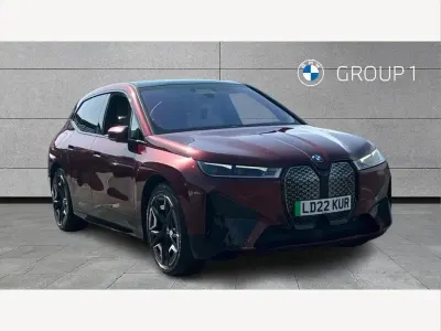 Used BMW iX M Sport 239 kW (326 HP) 2022 Red SUV