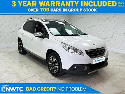 Begagnad Peugeot 2008 Allure 110 HK (80 kW) 2016 Vit SUV