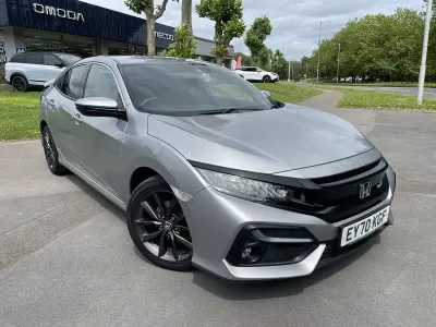 Used Honda Civic SR 126 HP (92 kW) 2020 Silver Hatchback