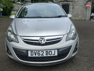 Used Vauxhall Corsa 90 HP (66 kW) 2012 Silver Hatchback