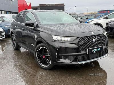 Used DS Automobiles DS7 Crossback Performance 128 HP (94 kW) 2021 Black SUV