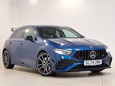 Usado Mercedes A35 AMG Edition 306 HP (225 kW) 2024 Azul Citadino