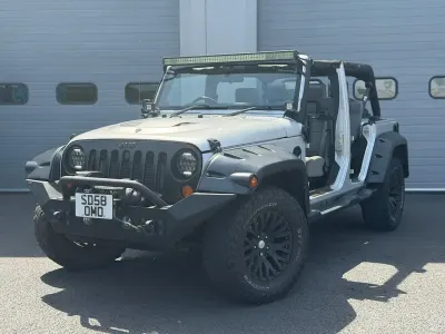 Used Jeep Wrangler Sahara 2008 Silver SUV