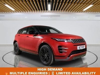 Used Land Rover Range Rover evoque R-Dynamic 309 HP (227 kW) 2021 Red SUV
