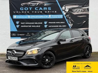 Used Mercedes A200 AMG line 2016 Black Hatchback