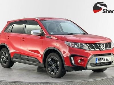 Red Used 2017 Suzuki Vitara Hatchback | £9,999 (Fair price)