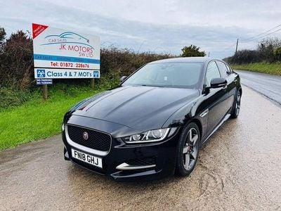 Black Used 2018 Jaguar XE R-Sport Sedan | £10,495 (Fair price)