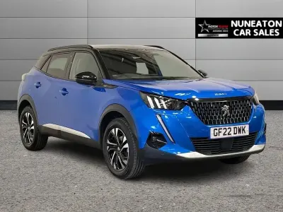 Używany Peugeot 2008 GTi 130 KM (95 kW) 2022 Niebieski SUV