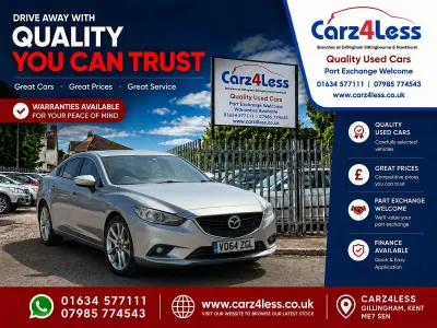 Used Mazda 6 Inclusive 150 HP (110 kW) 2014 Silver Sedan