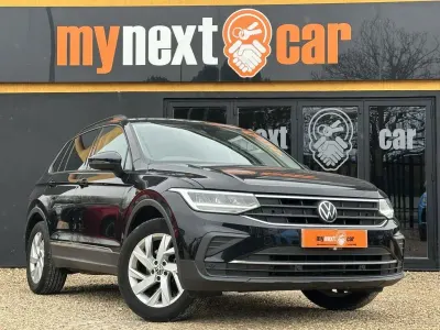 Begagnad VW Tiguan Life 130 HK (95 kW) 2022 Svart SUV
