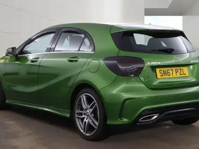 Used Mercedes A180 AMG line 2017 Green Hatchback