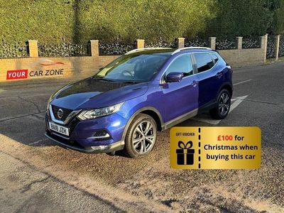 Blue Used 2018 Nissan Qashqai N-Connecta SUV | £8,800 (Fair price)