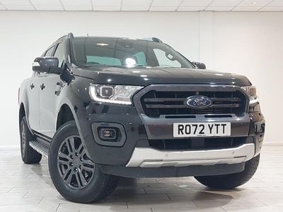 Black Used 2022 Ford Ranger Wildtrack Pickup | £18,498 (Good price)