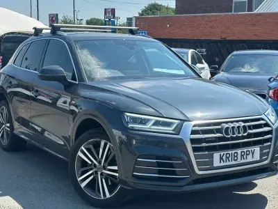 Used Audi Q5 S-Line 190 HP (139 kW) 2018 Grey SUV