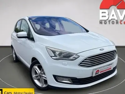 Second-hand Ford C-MAX Titanium X 120 CP (88 kW) 2015 Alb Monovolum