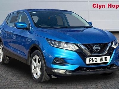 Used Nissan Qashqai Acenta Premium 158 HP (116 kW) 2021 Blue SUV