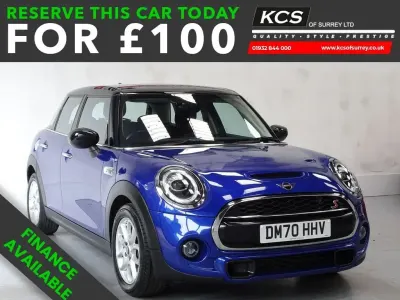 Used Mini Cooper S Classic 192 HP (141 kW) 2020 Blue Hatchback