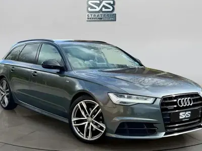 Used Audi A6 Black Edition 190 HP (139 kW) 2018 Grey Estate