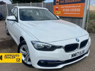 Used BMW 320 Sport Line 2017 White Sedan