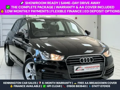 Used Audi A1 Design 116 HP (85 kW) 2016 Black Hatchback