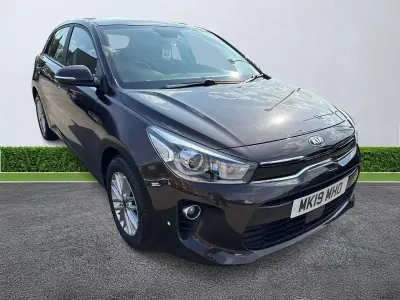 Used Kia Rio 2019 Brown Hatchback