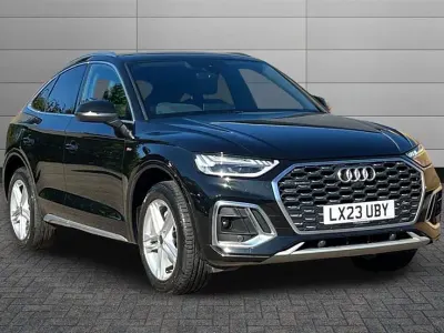 Used Audi Q5 S-Line 204 HP (150 kW) 2023 Mythos black SUV