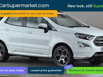 Used Ford Ecosport ST-Line 125 HP (91 kW) 2022 White SUV