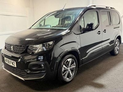Black Used 2019 Peugeot Rifter GT-line MPV | £13,999 (Good price)